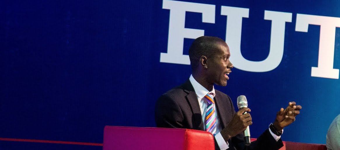 A Duke Williams tutor speaking at a professional event